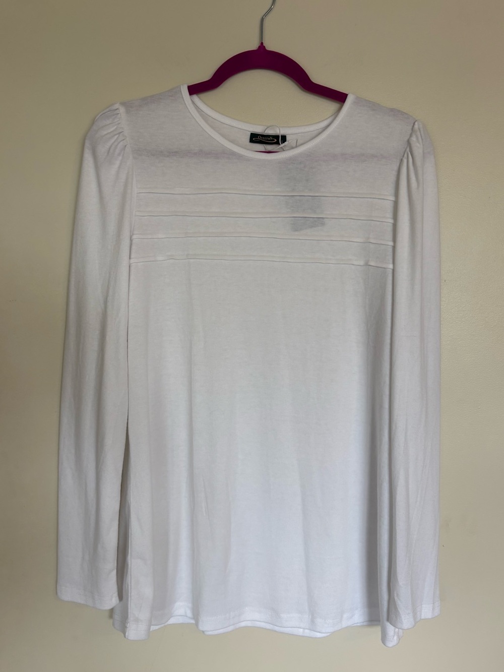 Ofeefan Soft Brushed-Feel Cozy Long Sleeve Shirt NWT Large